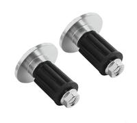 Fit Bar End Sliders 16mm to 18mm Black Silver Fit Bar End Sliders(silver)