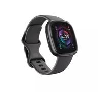 Fit bit Sense 2 Advanced Health and Fitness Smartwatch with Tools to Manage Stress and Sleep, ECG App, SpO2, 24/7 Heart Rate and GPS, Shadow Grey/Graphite, One Size (S & L Bands Included)