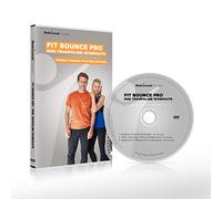 Fit Bounce Pro Mini Trampoline Exercise DVD | Includes 3 Fantastic Rebounder Workouts for Fitness & Weight Loss | Fun Indoor Trampoline Workouts