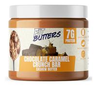 FIt Butters Chocolate Caramel Crunch Bar Cashew Butter