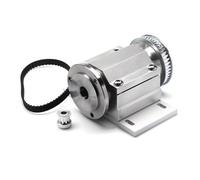 Fit Chuck K11-80 K12-80 Flange Back Base Plate Adapter Spindle Shaft 2 Bearing DIY Wood Lathe Cutter Headstock