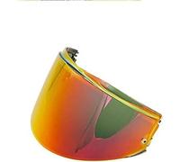 Fit Compatible with Valiant Rainbow Shield Lens Only Compatible with FF399 Model With Patch Holes,Motorcycle Helmet Visor Lens