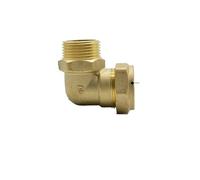 Fit Copper Tube OD 28mm x 1" BSPP Male Brass Compression Union Elbow 90 Degree Fitting Connector Water Gas Oil