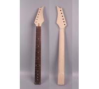Fit Diy Electric Guitar Neck 24 Fret 25.5'' Maple Fretboard Truss Rod Unfinished(Right hand neck)