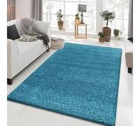 Fit Even Dream Shaggy Rugs - Large Fluffy Area Rug Carpet Non-Slip Soft Modern Indoor Shaggy Floor Rug for Living Room, Bedroom, Hallway, Lounge - (Teal, 120x170 cm)