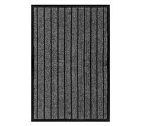 Fit Even Rubber Doormat - Outdoor & Indoor Heavy Duty Washable Non-Slip Doormat for Kitchen Garden, Inside & Outside Floor Mats, Waterproof and Dirt Trapper Entrance Rug Runner (60x180 cm, Grey)