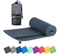 Fit-Flip Microfibre Towel - Compact, Ultra lightweight & Quick dry