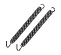 Fit For 2 PCS 130mm Motorcycle Exhaust Pipe Spring, Stainless Steel Exhaust Pipe Springs Swivel for Motorbike