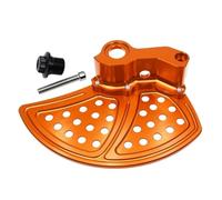 Fit For 2016-2023 Motorcycle CNC Modification Accessories Front And Rear Brake Disc Protection Protectors Motorbike Calliper Guards(Front Orange)