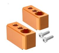 Fit For 390 Adventure 2020-2024 Motorcycle 1" Rise Aluminum Handlebar Risers 25mm Bar Riser Blocks(Orange)