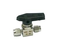 Fit for 3mm O/D Tube 304 Stainless Steel Compression Fitting Shut Off Ball Valve 915 PSI Q91SA PN 6.4