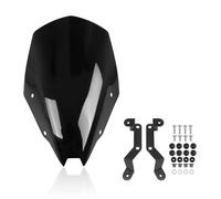 Fit For 500 SE 2024 2025 Wider And Higher Than The Stock Windscreen Air Deflectors Vis Motorcycle Touring Windshield(Dark Smoke black)