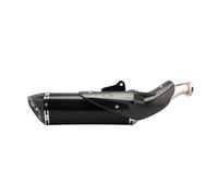 Fit For 790 Carbon Fiber Exhaust Hexagonal Tip Hanger Integrated Middle Muffler Motorcycle System Muffler Exhaust Pipe(Type B)
