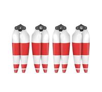 Fit For Air 3 Plastic Propellers Quiet Props Strong Pulling(Red and white)