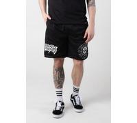 Fit For An Autopsy - Skull And Bones - Shorts - black - S - 100% Polyester,Mesh S