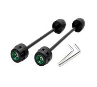 Fit For Aprilia RS Tuono 660 2021-2023 RS660 2022 Motorcycle Protection Wheel Hub Rear Front Axle Fork Crash Sliders Front Rear Wheel Fork Stand,Swing Arm Spool(Green)