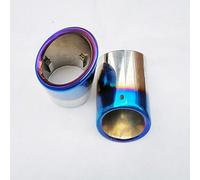 Fit For Audi Q7 4l 2006-2013, Exhaust Tips, Stainless steel muffler tip, chrome exhaust tip, Silver/blue/Black, car accessories
