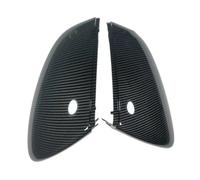 Fit For Audi S3 8Y RS3 2021 2022 2025 Side Wing Mirror Covers Caps (Carbon Look) Replace Black Housing Reverse Mirror(Carbon look)