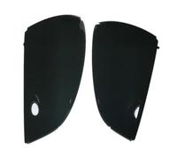 Fit For Audi S3 8Y RS3 2021 2022 2025 Side Wing Mirror Covers Caps (Carbon Look) Replace Black Housing Reverse Mirror(Glossy black)