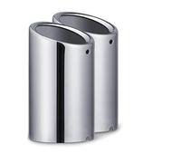 Fit For Audi TT 2009-2015, Exhaust Tips, Stainless steel muffler tip, black exhaust tip, chrome exhaust tips, car accessories