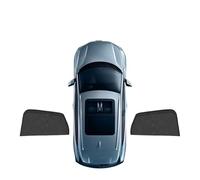 Fit For BENZ GLE 2016-2024 Double-Layer Magnetic Car Sunshade Curtain Side Window(Rear 2016-2018)