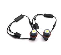 Fit For BMW 1 series E87 116i 116d 118i 118d 120i 120d 130i pre-LCI 04-07 120W LED Angel Eyes Light Ring Headlight Canbus(2pcs White color)