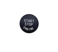 FIT For BMW E Series Car Start Stop Push Button Engine Ignition Switch Cap Key Cover Replacement 3 X1 X5 X6 E70 E71 Ignition Starter Switch Ignition Barrel(Black)