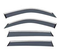 Fit For BMW X1 E84 F48 F49 U11 U12 Weathershields Wind Rain Guard Rain Eyebrow Visor Vent Shades Awnings Window visor(E84 2009-2015)