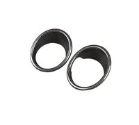 Fit For BMW X5 F15 2014-2018,Car Fog light Cover Trim,Car Bumper ABS Silver/Carbon Fiber Pattern Front Fog light Cover Frame Trim