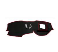 Fit For BMW X5 G05 2019-2021 Auto Dash Mat Carpet Sun Shade Rug Cushion Protector Non-Slip Car Dashboard Cover(RHD Red With HUD)