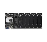 Fit For BTC-T37 Mining Motherboard 8 GPU Bitcoin Crypto Etherum With 128GB MSATA SSD DDR3 8GB 1600MHZ RAM SET computer motherboards