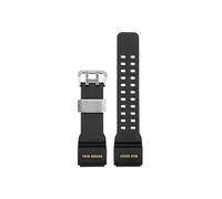 Fit for Casio G-Shock GG-1000/GWG-100/GSG-100 Men Sport Waterproof Silicone Watch Strap Accessories(Black silver)