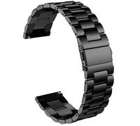 Fit for Casio MDV106-1AV Watch Bands for Men, 22mm Stainless Steel Quickly Release Replacement Strap Wristbands for Casio MDV-106 Series (Black)