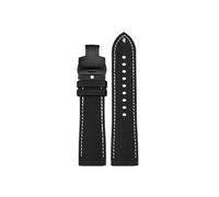 Fit for Casio PROTREK Series PRG-601 PRG-600 PRG-650 PRW-6600Y PRW-60 PRW-30 GA2200 Rubber Watch band 23mm 24mm(B Black White-Black,24mm)