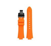 Fit for Casio Small Square Series G-shock DW-5600 GW-B5600 GM-5600 DW-H5600 Silicone Watch band(B Orange-black,For DW-5600/5610)