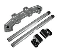 Fit For CB 650R / CB 650 R 2019-2023 CB650R Clip On Adjustable Handlebars Motorcycle Handle Bar(Grey)