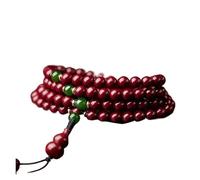 Fit for Cinnabar Six-Character Mantra 108 Beads Bracelet for Women - Simple Four-Ring Design with Zijin Emperor Sand(40 * 40cm)