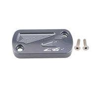 Fit For CRF450L DIO 110 JF 58 MONKEY 125 PCX WW125EX2A ZOOMERX Front Brake Fluid Cylinder Master Reservoir Cover Cap(Gray Logo CRF)