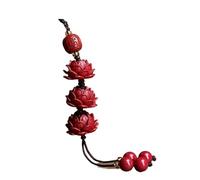 Fit for Customized Cinnabar Key Chain - Organic Carved Chinese Natural Charm Amulet Pendant for Gifts