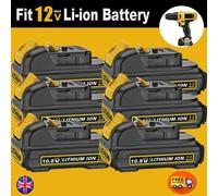 2X 12V For DeWalt DCB127 10.8V XR LITHIUM ION Slide Battery DCB123 DCB121 DCB120