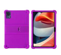 Fit For Doogee T20 10.4inch Tablet PC 4 Corners Shockproof Airbags Soft Silicone T20S Ajustable Stand Precise Cover(PURPLE,DOOGEE T20S)