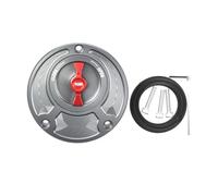 / Fit For DUCATI MONSTER 796 2009-2014 1100 EVO S DIESEL 696 795 Fuel Tank Cap Gas Cover Quick Release Motorcycle Modified Parts CNC Motorcycle Gas Cap Gas Fuel Tank(Gray Red)