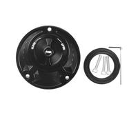 / Fit For DUCATI MONSTER 796 2009-2014 1100 EVO S DIESEL 696 795 Fuel Tank Cap Gas Cover Quick Release Motorcycle Modified Parts CNC Motorcycle Gas Cap Gas Fuel Tank(Black Black)