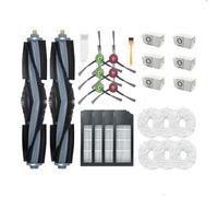 / Fit For Ecovacs Deebot X1 Vacuum Cleaner Accessories Main Brush Kit HEPA Filter`Mop Cloth Dust Bag Omni Turbo Robot Spare Parts Sweeping Robot Set (Color : M)