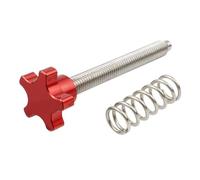 Fit For EXC 300 TPI EXC 250 XCW 300 TPI 2018-2023 XCW 150 2020-2023 Idle Speed Screw Adjuster TPS Sensor Guard Brake Disc Guard(Red Screw)