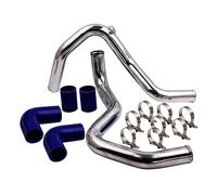 Fit for Fabia MK1 6Y 1.9TDI VRS PD130 2003-2006 57mm Aluminium Front Piping Kit Intercooler Pipe Turbo Intercooler Charged Air Cooler Replaces