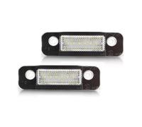 Fit For Ford Fiesta V 2001-2010 Fusion 2002-2012 Mondeo 1996-2000 White License Plate Light Assembly 12V LED Number Plate Lamp