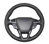 Fit For Ford S-Max 2015-2020,Car steering wheel cover,Car black leather steering wheel cover,Car hand-sewn steering wheel cover