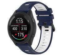 Fit for Garmin Forerunner 265S 255S Watch Bands, 18 mm Quick Release Durable Silicone Replacement Bands Wristbands Straps Bracelet Fit for Garmin Vivoactive 4S/Vivomove 3S/Venu 2S, 21,6 cm, Silicone
