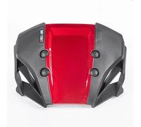 Fit For H0nda CB650R 2019 2020 2021 2022 2023 Motorcycle Double Bubble Front Windshield Windscreen Wind Deflector Street(Red)
